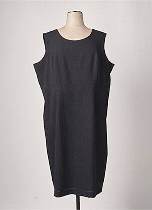 Robe mi-longue sans manche sans manche noir JUMFIL femme