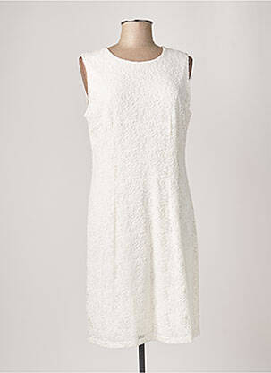 Robe mi-longue blanc JUMFIL pour femme