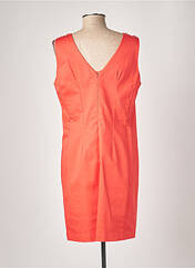 Robe mi-longue orange JUMFIL pour femme seconde vue