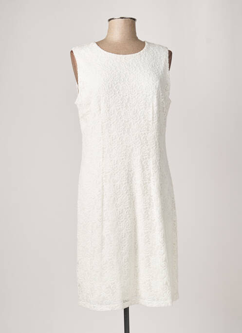 Robe mi-longue blanc JUMFIL pour femme