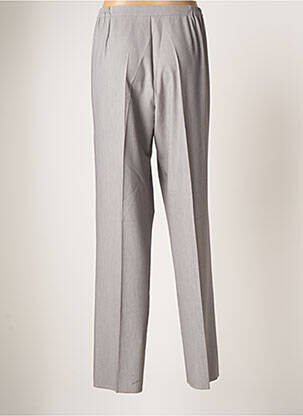 Pantalon droit stretch taille normale gris GRIFFON femme