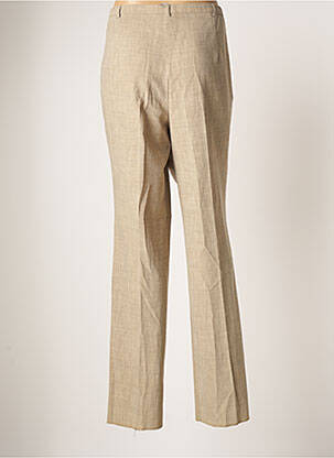 Pantalon droit stretch taille normale vert CHRISTIAN MARRY femme