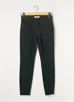 Pantalon slim stretch taille normale vert NAF NAF femme