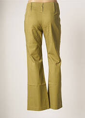 Pantalon droit vert BLANCHEPORTE pour femme seconde vue