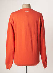 Sweat-shirt orange FILA pour homme seconde vue