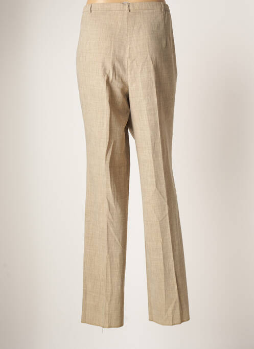 Pantalon droit vert CHRISTIAN MARRY pour femme