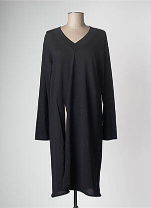 Tunique manches longues col v noir CREA CONCEPT femme