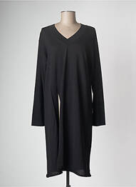 Tunique manches longues col v noir CREA CONCEPT femme