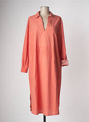 Robe longue orange MKT STUDIO pour femme seconde vue