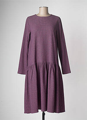 Robe longue violet ELEMENTE CLEMENTE pour femme