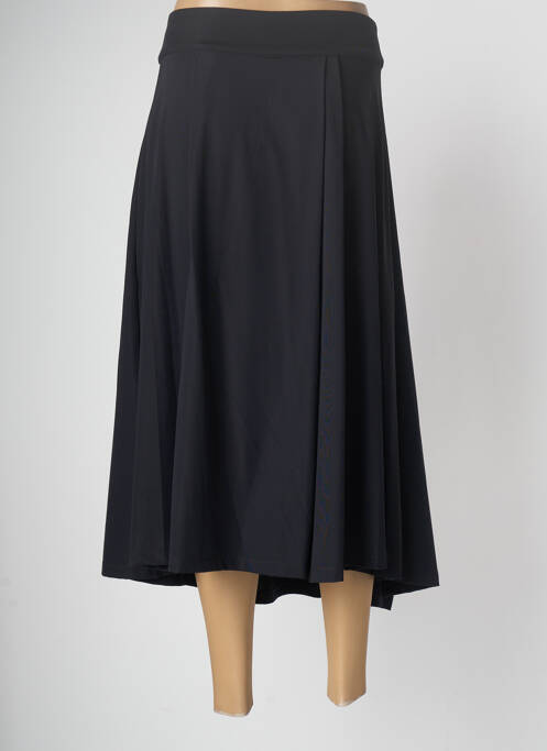Jupe mi-longue noir NIJII pour femme