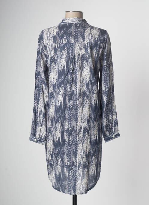 Robe mi-longue bleu STORIATIPIC femme