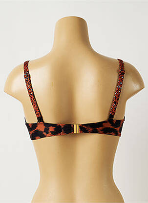 Haut de maillot de bain haut soutien-gorge moulé haut soutien-gorge moulé marron MARIE JO femme