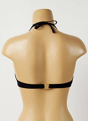 Haut de maillot de bain stretch haut soutien-gorge balconnet noir ALMA DA ONDA femme