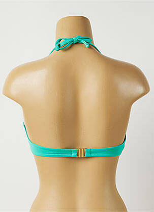 Haut de maillot de bain stretch haut soutien-gorge balconnet vert ALMA DA ONDA femme
