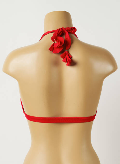 Haut de maillot de bain rouge ALMA DA ONDA pour femme