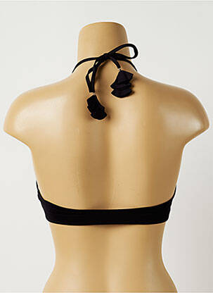 Haut de maillot de bain stretch haut triangles noir ALMA DA ONDA femme