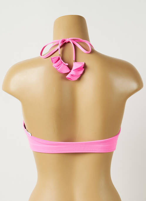 Haut de maillot de bain rose ALMA DA ONDA pour femme