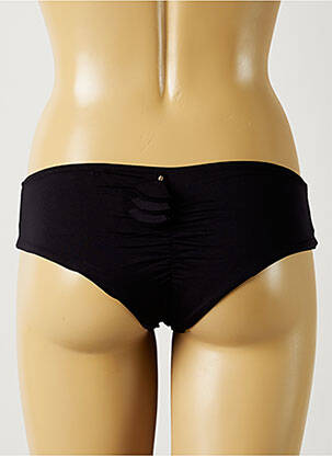 Bas de maillot de bain shorty shorty noir ALMA DA ONDA femme
