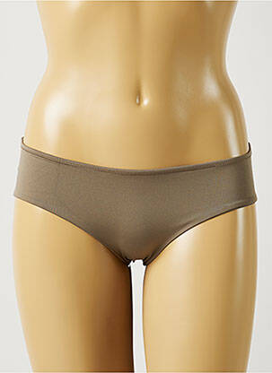 Bas de maillot de bain shorty shorty marron ALMA DA ONDA femme