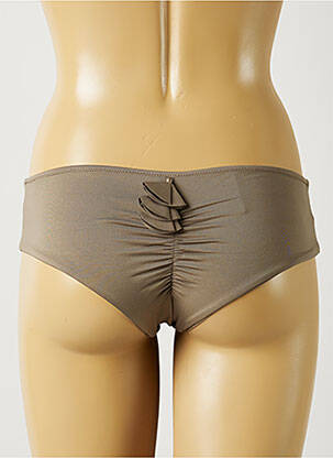 Bas de maillot de bain shorty shorty noir ALMA DA ONDA femme