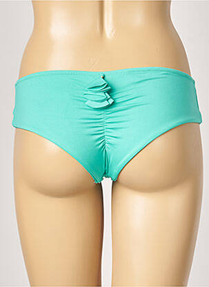 Bas de maillot de bain micro fibres culotte bleu ALMA DA ONDA femme