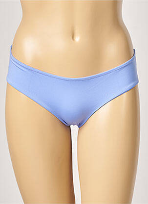Bas de maillot de bain micro fibres culotte violet ALMA DA ONDA femme