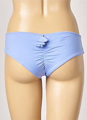 Bas de maillot de bain micro fibres culotte violet ALMA DA ONDA femme
