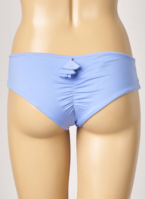 Bas de maillot de bain micro fibres culotte violet ALMA DA ONDA femme