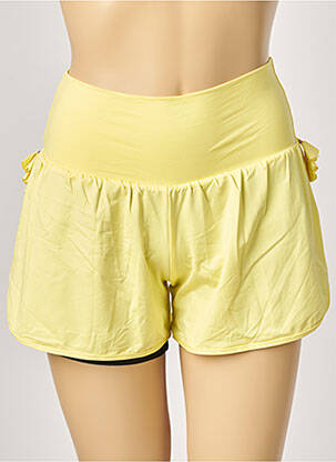 Short taille normale taille normale jaune ALMA DA ONDA femme