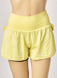 Short taille normale taille normale jaune ALMA DA ONDA femme