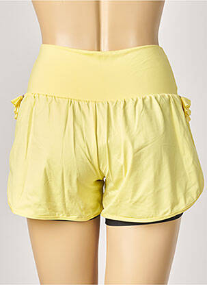 Short taille normale taille normale jaune ALMA DA ONDA femme