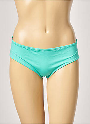 Bas de maillot de bain stretch culotte bleu ALMA DA ONDA femme
