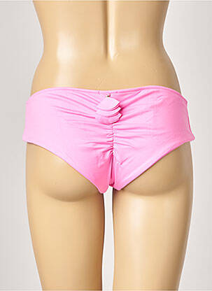Bas de maillot de bain stretch culotte rose ALMA DA ONDA femme