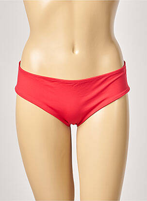 Bas de maillot de bain stretch culotte rouge ALMA DA ONDA femme