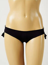Bas de maillot de bain stretch culotte noir ALMA DA ONDA femme