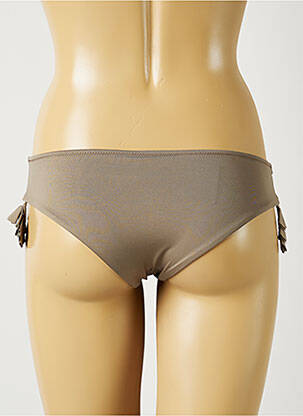 Bas de maillot de bain stretch culotte vert ALMA DA ONDA femme