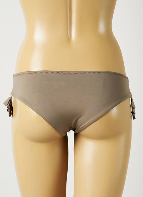 Bas de maillot de bain stretch culotte vert ALMA DA ONDA femme