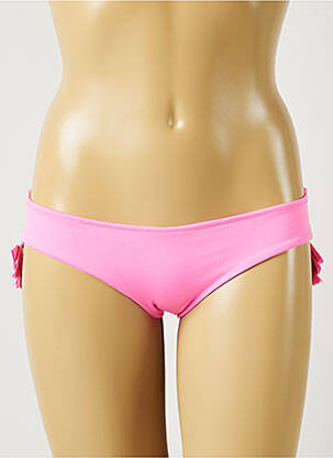 Bas de maillot de bain stretch culotte rose ALMA DA ONDA femme