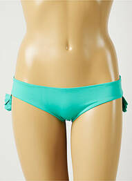 Bas de maillot de bain stretch culotte vert ALMA DA ONDA femme