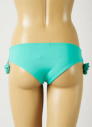 Bas de maillot de bain stretch culotte vert ALMA DA ONDA femme