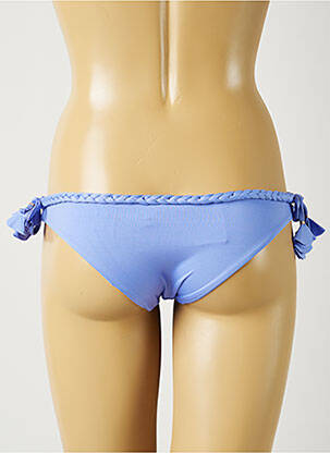 Bas de maillot de bain stretch culotte bleu ALMA DA ONDA femme