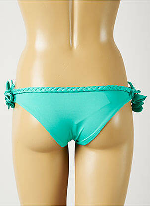 Bas de maillot de bain stretch culotte vert ALMA DA ONDA femme