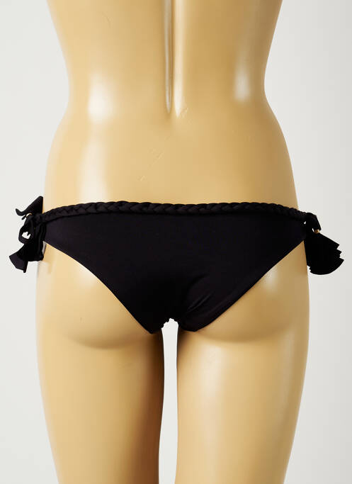 Bas de maillot de bain stretch culotte noir ALMA DA ONDA femme
