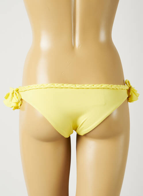 Bas de maillot de bain jaune ALMA DA ONDA pour femme