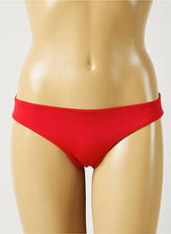 Bas de maillot de bain stretch culotte rouge ALMA DA ONDA femme