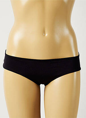 Bas de maillot de bain stretch culotte noir ALMA DA ONDA femme