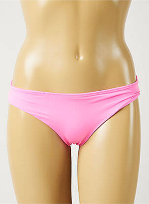 Bas de maillot de bain stretch culotte rose ALMA DA ONDA femme