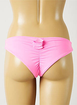 Bas de maillot de bain stretch culotte rose ALMA DA ONDA femme