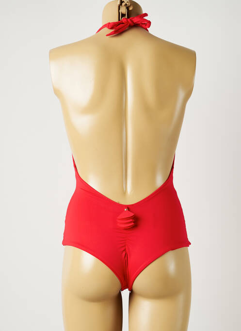 Maillot de bain 1 pièce rouge ALMA DA ONDA pour femme